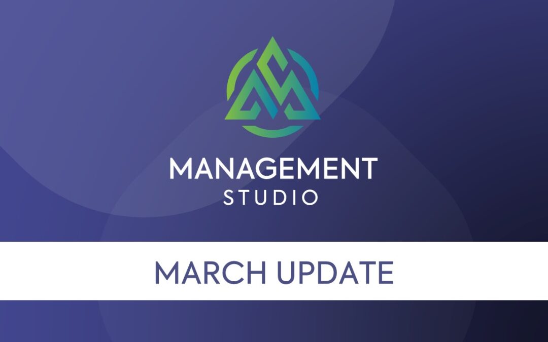 ManagementStudio 2022 – March Update