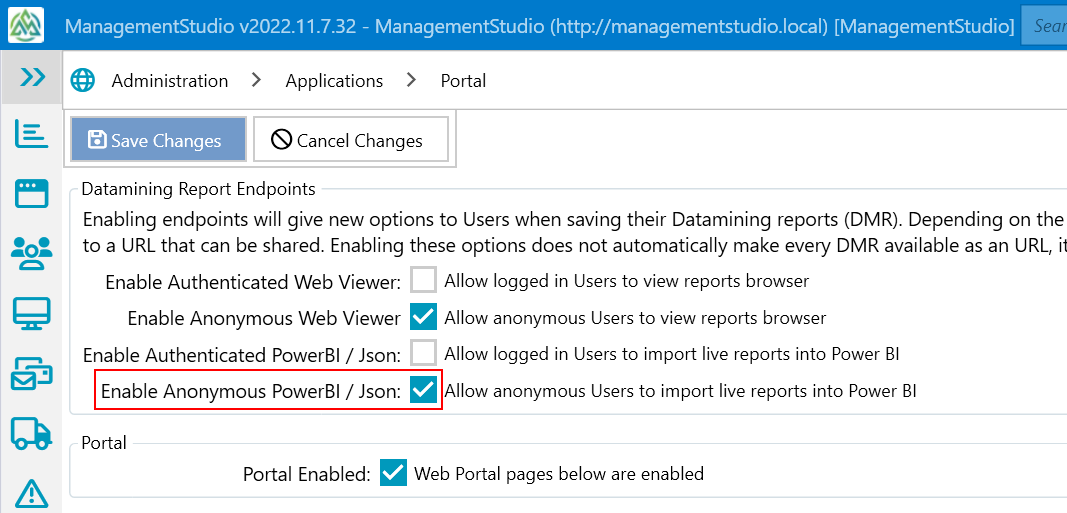 Enable anonymous access to Power BI